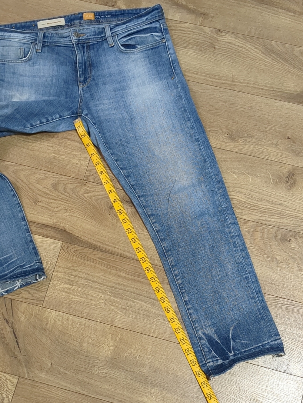 Pilcro & Letterpress By Anthropologie Hyphen Skinny Jeans Womens Size 30 - Picture 6 of 11